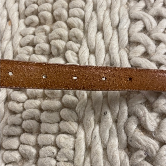 American Apparel Blush Pink Leather Belt - Picture 4 of 6